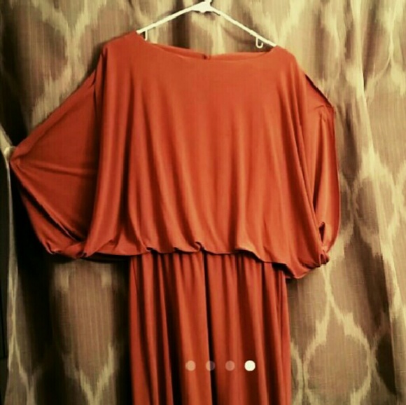 MSK Dresses & Skirts - ✨FINAL PRICE✨Cute burnt orange dress