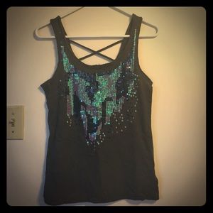 FOREVER 21 Sequined Tank
