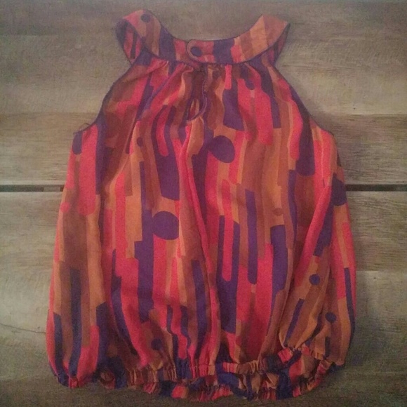 Abstract print top - Picture 2 of 2