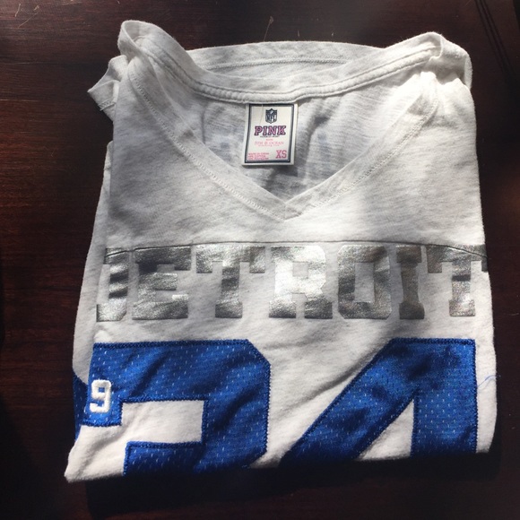 VS Pink Detroit Lions Top