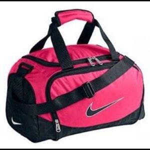 pink nike bag only used once!