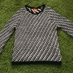 A Black and White Sweater from Joe Fresh