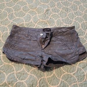 Cotton anchor shorts