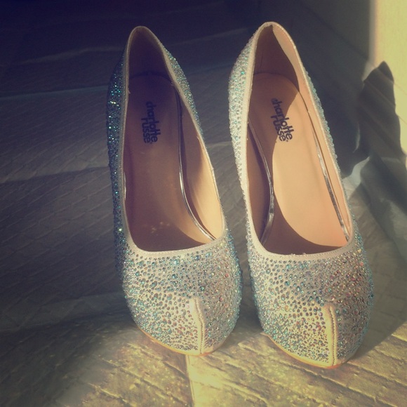 Cinderella crystal shoes