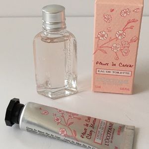 L'Occitane mini Eau de Toilette & Shea hand cream
