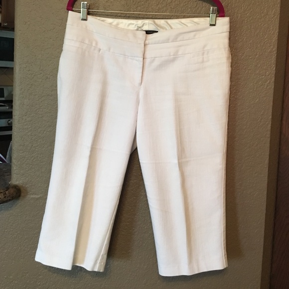 Maurices White Dress Capris