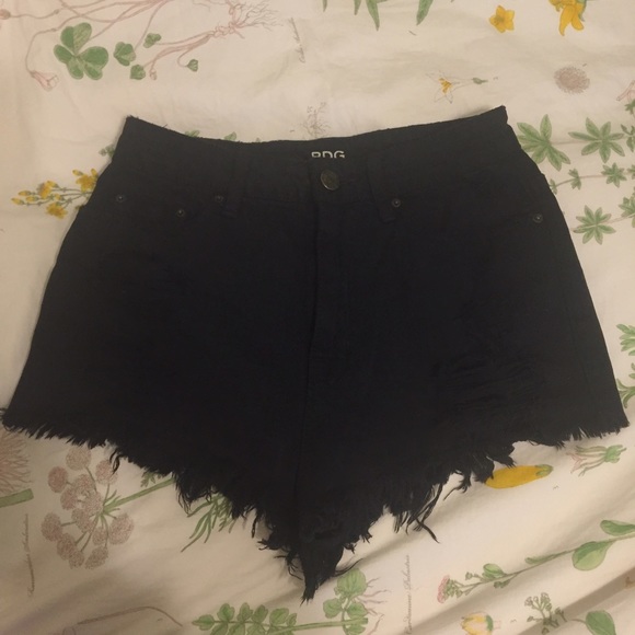*SOLD*Urban Outfitters black high waisted shorts