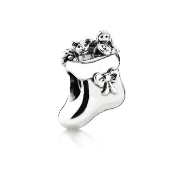 Santas stocking pandora charm