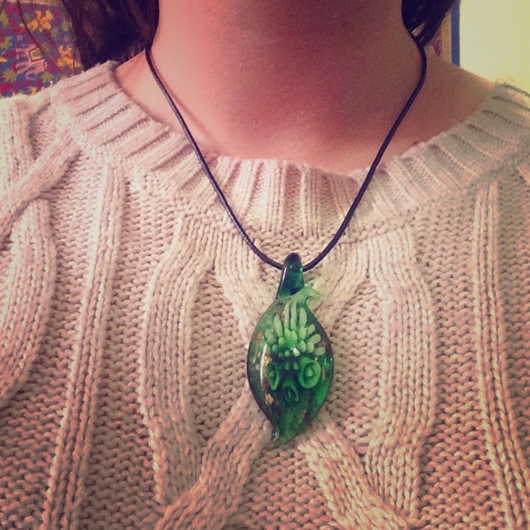 Funky chunky statement necklace