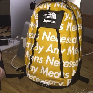 Supreme x TNF backpack