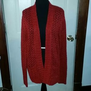 Open knit cardigan NWOT