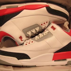 Fire Red 3s
