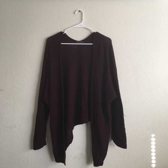 Maroon Caroline cardigan