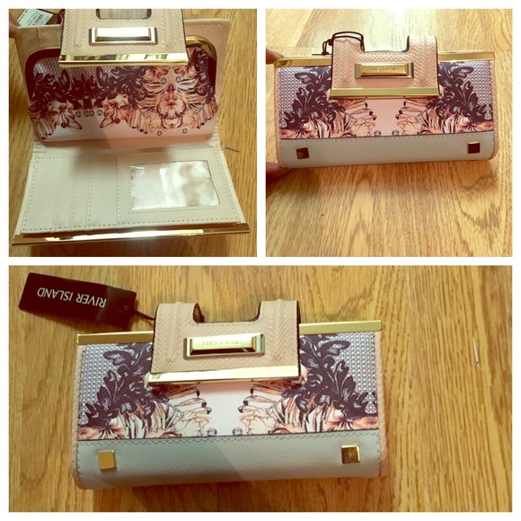 River Island Handbags - New River Island Floral Print Wallet