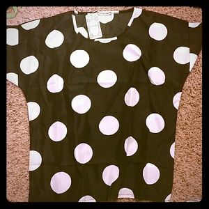 Polka dot shirt