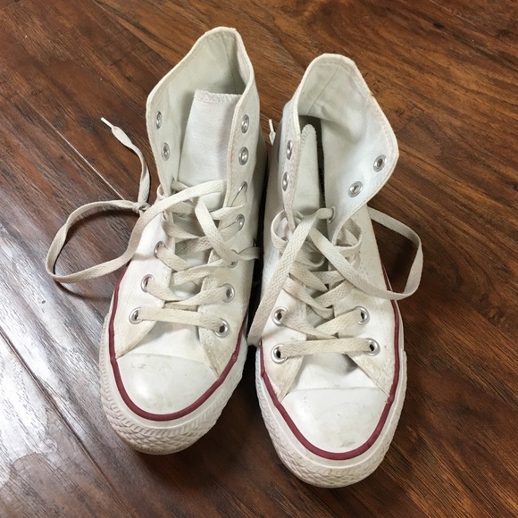White High top Converse