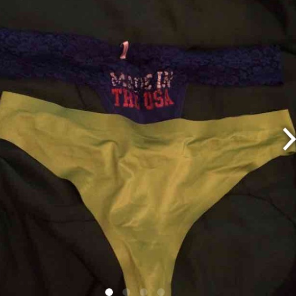 Two Victoria Secret PINK thong