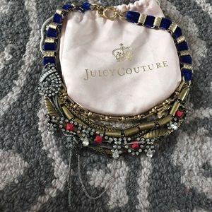 Juicy Couture bib necklace