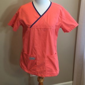 Urbane scrub top