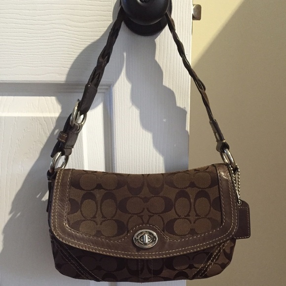 Coach | Chelsea signature flap handbag.