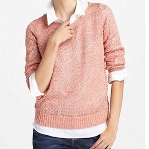 Anthropologie open weave sweater