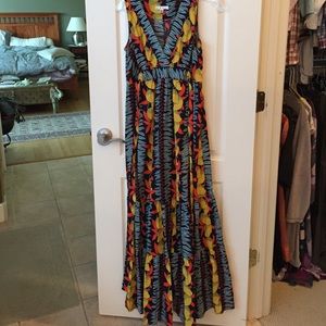 Cabi resort wear maxi dress S