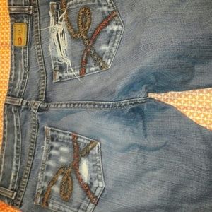 Bke jeans size 31 33 1/2