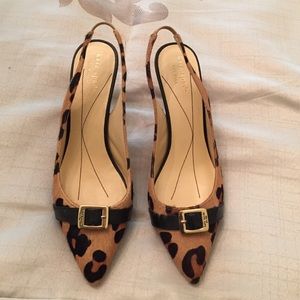 Kate Spade Leopard print shoes size 7 - EUC