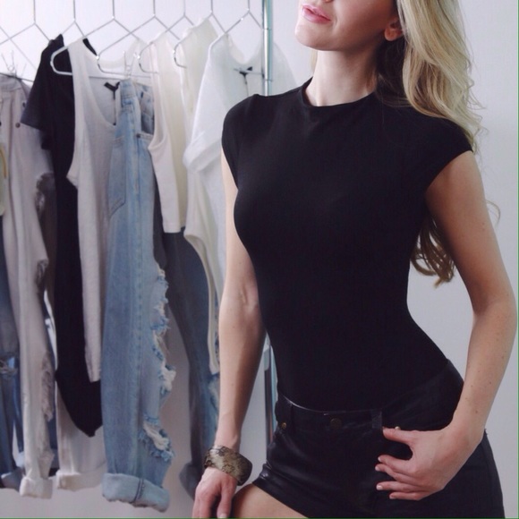 Boutique Tops - Black Bodysuit