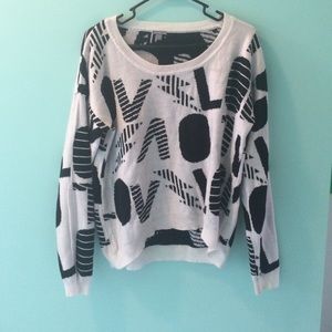 charlotte russe love sweater