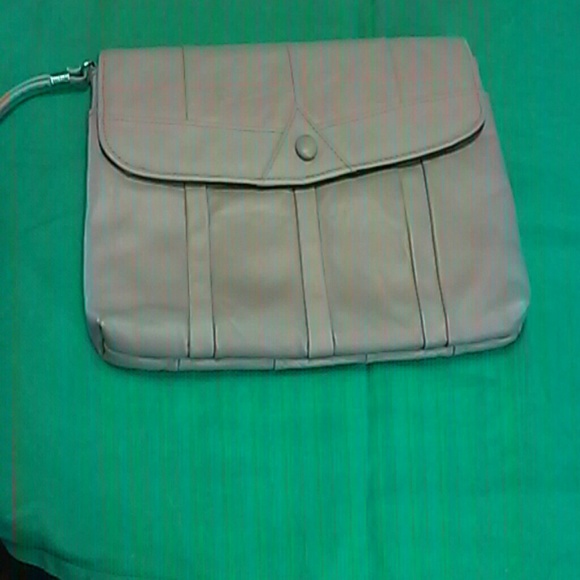 Leather clutch