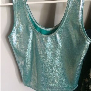 Sparkle crop top