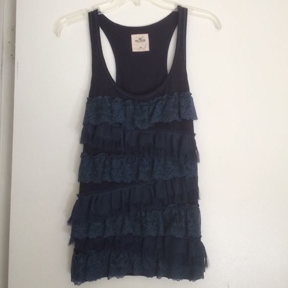 Layered fringe tank top