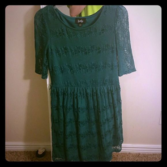 Teal dress