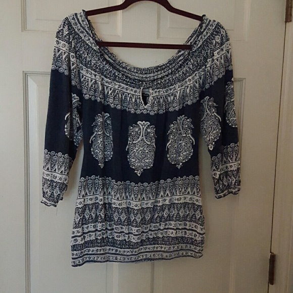 Lucky Brand Tops - So cute *** 3/4 sleeve blouse