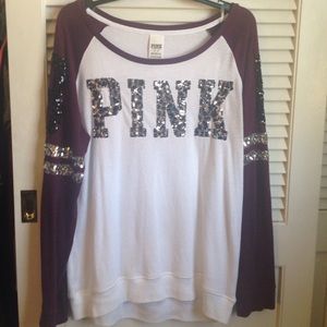 Pink long sleeve shirt