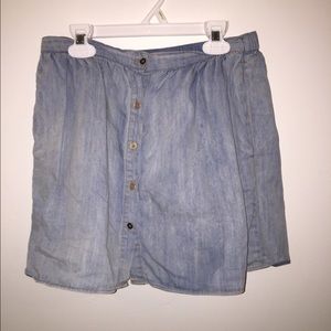 Full tilt jean skirt