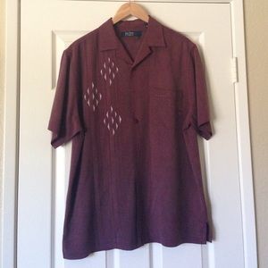 Men's Nat Nast 100% Silk shirt