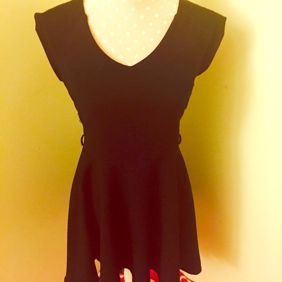 Lace skater dress