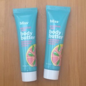Bliss Grapefruit + Aloe Body Butter, 2 tubes