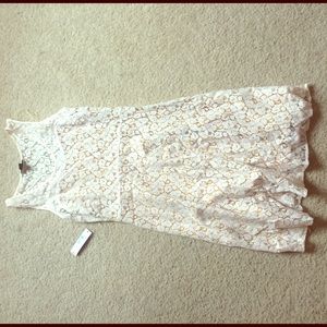 Lace spring dress