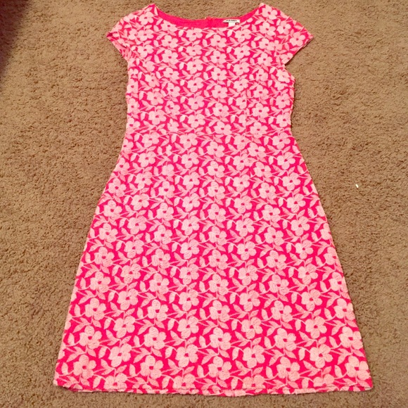 Pink flower dress