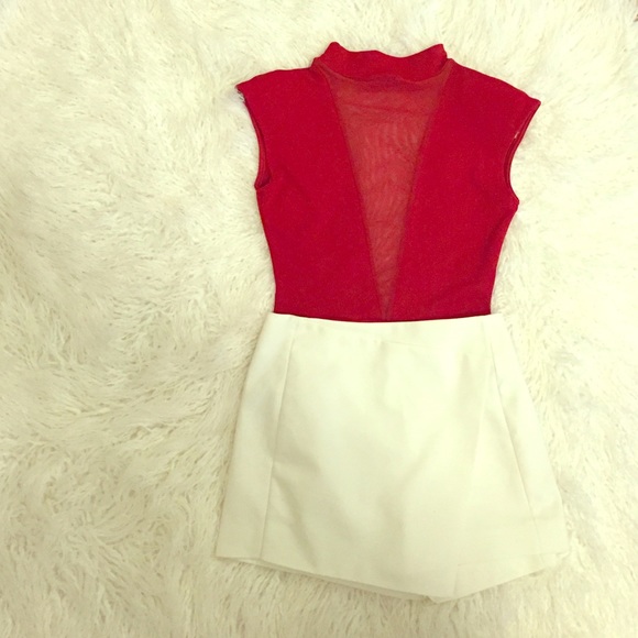 Red bodysuit (NWOT)