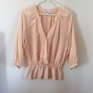 Bar III Blush Top