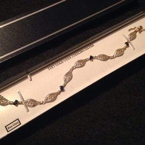 18kt gold/silver bracelet