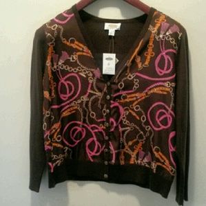 TALBOTS 100% SILK SWEATER