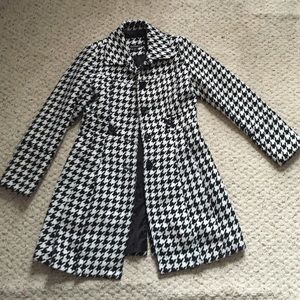Houndstooth Peacoat