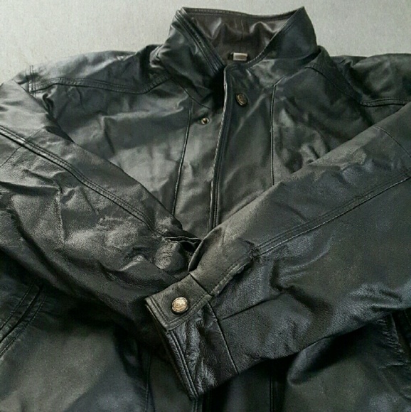 ON SALE Unisex Leather Coat