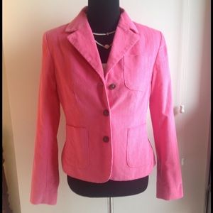 Hot Pink Isaac Mizrahi Jacket
