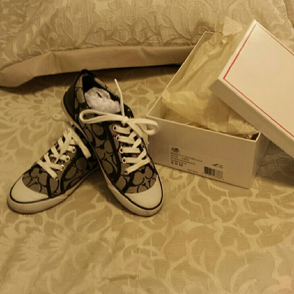 Coach signature sneakers